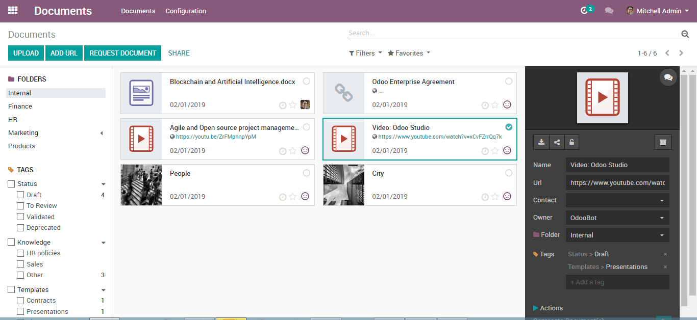 odoo document module - odoo consulting services in saudi arabia