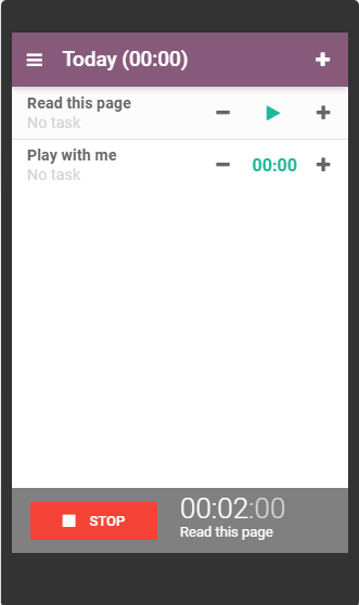 time sheet module odoo services